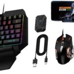 Decasa Bluetooth Gaming Keyboard Mouse Converter for Smartphone (4-in-1 Combo)